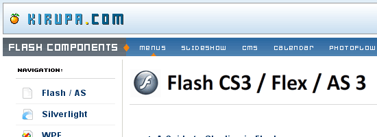 帮助你学习 Flash / ActionScript的12个网站