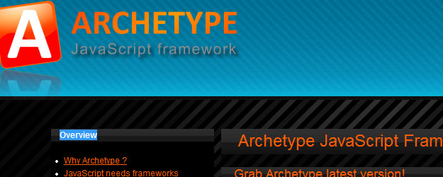 Archetype JavaScript Framework