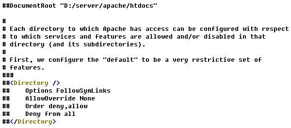 Apache配置独立域名的方法