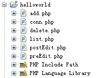 php开发留言板的CRUD(增，删，改，查)操作