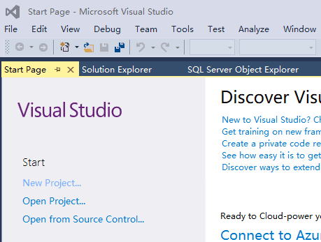 Visual Studio 2015全英界面切换成中文界面